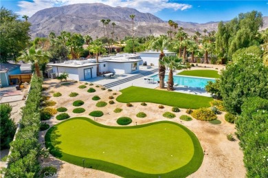 Step into this historic, single-level home in Rancho Mirage on Rancho Las Palmas Country Club in California - for sale on GolfHomes.com, golf home, golf lot