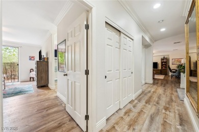 Stunning home with casita, gated courtyard, and lush on Mountain Falls Golf Course in Nevada - for sale on GolfHomes.com, golf home, golf lot