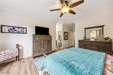 Stunning home with casita, gated courtyard, and lush on Mountain Falls Golf Course in Nevada - for sale on GolfHomes.com, golf home, golf lot