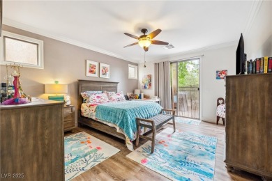 Stunning home with casita, gated courtyard, and lush on Mountain Falls Golf Course in Nevada - for sale on GolfHomes.com, golf home, golf lot