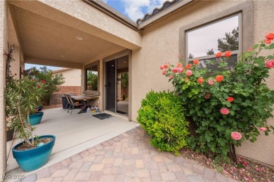 Stunning home with casita, gated courtyard, and lush on Mountain Falls Golf Course in Nevada - for sale on GolfHomes.com, golf home, golf lot