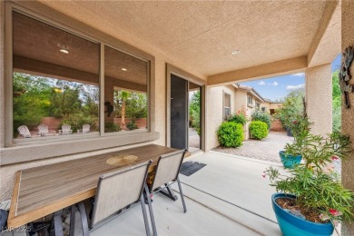 Stunning home with casita, gated courtyard, and lush on Mountain Falls Golf Course in Nevada - for sale on GolfHomes.com, golf home, golf lot