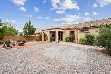 Stunning home with casita, gated courtyard, and lush on Mountain Falls Golf Course in Nevada - for sale on GolfHomes.com, golf home, golf lot