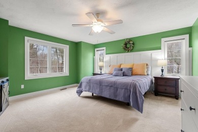 This stunning custom home, ideally located next to the Nashua on Nashua Country Club in New Hampshire - for sale on GolfHomes.com, golf home, golf lot