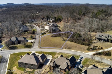 Beautiful panoramic city skyline and mountain views abound from on Landmark Golf Club At Avalon in Tennessee - for sale on GolfHomes.com, golf home, golf lot