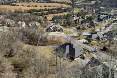 Beautiful panoramic city skyline and mountain views abound from on Landmark Golf Club At Avalon in Tennessee - for sale on GolfHomes.com, golf home, golf lot