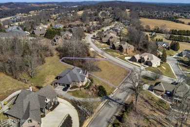 Beautiful panoramic city skyline and mountain views abound from on Landmark Golf Club At Avalon in Tennessee - for sale on GolfHomes.com, golf home, golf lot