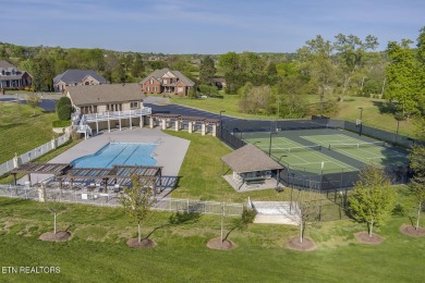 Beautiful panoramic city skyline and mountain views abound from on Landmark Golf Club At Avalon in Tennessee - for sale on GolfHomes.com, golf home, golf lot