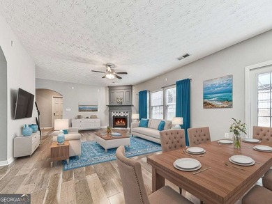 Lake & Golf Cart Living! This beautiful, spacious home offers 5 on Mirror Lake Golf Club in Georgia - for sale on GolfHomes.com, golf home, golf lot