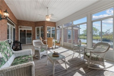 Experience breathtaking sunsets over the 7th hole of Heron Ridge on Heron Ridge Golf Club in Virginia - for sale on GolfHomes.com, golf home, golf lot