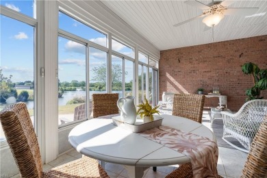 Experience breathtaking sunsets over the 7th hole of Heron Ridge on Heron Ridge Golf Club in Virginia - for sale on GolfHomes.com, golf home, golf lot