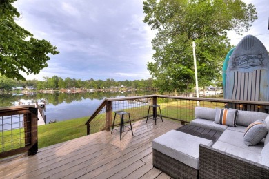 Enjoy boating, fishing & swimming from this recently renovated on Players Course At Wyboo Plantation in South Carolina - for sale on GolfHomes.com, golf home, golf lot