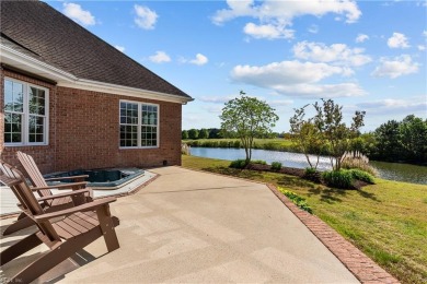Experience breathtaking sunsets over the 7th hole of Heron Ridge on Heron Ridge Golf Club in Virginia - for sale on GolfHomes.com, golf home, golf lot