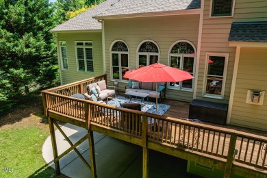 Welcome to 137 Forked Pine Court, a custom-built luxury estate on The Preserve At Jordan Lake Golf Club in North Carolina - for sale on GolfHomes.com, golf home, golf lot