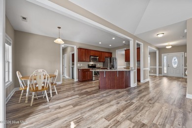 Welcome to this inviting 3-bedroom, 2-bath home nestled in the on Bear Trail Golf Club in North Carolina - for sale on GolfHomes.com, golf home, golf lot