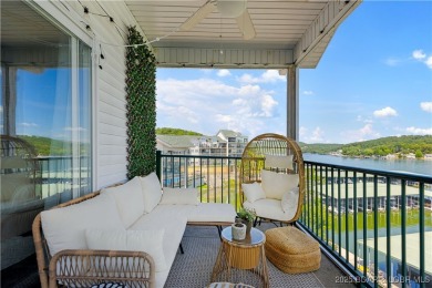 Experience lake life at its finest in this stunning 4-bedroom on The Club At Old Kinderhook in Missouri - for sale on GolfHomes.com, golf home, golf lot