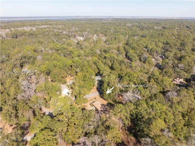 Discover this mid-century modern home in desirable Royal Pines on Ladys Island Country Club in South Carolina - for sale on GolfHomes.com, golf home, golf lot