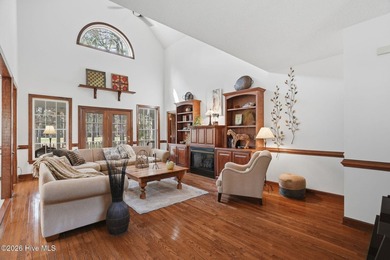 Custom-built 3BR/3.5BA brick Cape Cod situated on the 3rd on Sound Golf Links at Albemarle Plantation in North Carolina - for sale on GolfHomes.com, golf home, golf lot