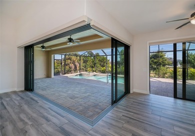 Exquisite 2021 custom-built DM Dean residence on a fully fenced on Rotonda Golf and Country Club The Palms Course in Florida - for sale on GolfHomes.com, golf home, golf lot