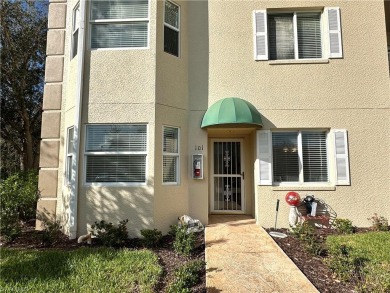 FIRST FLOOR END UNIT 2 bedroom plus den. Tile, new laminate on Breckenridge Golf and Country Club in Florida - for sale on GolfHomes.com, golf home, golf lot