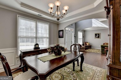 Perfectly positioned on the 8th green in highly desirable on Hampton Golf Village in Georgia - for sale on GolfHomes.com, golf home, golf lot