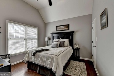 Perfectly positioned on the 8th green in highly desirable on Hampton Golf Village in Georgia - for sale on GolfHomes.com, golf home, golf lot