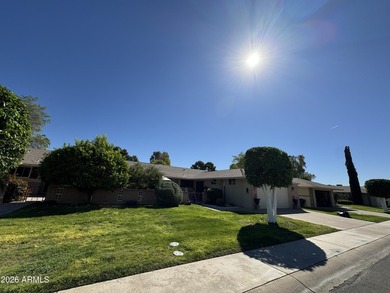 Spectacular views of the 12th fairway with just a chip shot to on Sun City Country Club in Arizona - for sale on GolfHomes.com, golf home, golf lot