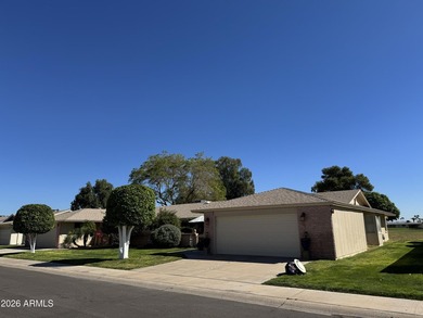 Spectacular views of the 12th fairway with just a chip shot to on Sun City Country Club in Arizona - for sale on GolfHomes.com, golf home, golf lot