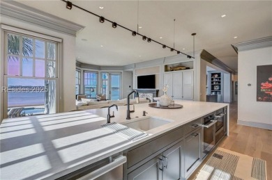 This exclusive property, nestled on one of only 32 deep-water on Colleton River Plantation Club in South Carolina - for sale on GolfHomes.com, golf home, golf lot