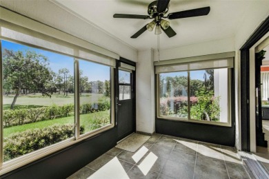 Main level end unit 2/2 condo with beautiful golf course view in on Sugarmill Woods Golf and Country Club in Florida - for sale on GolfHomes.com, golf home, golf lot
