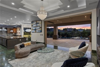 This exquisite modern estate, nestled within the exclusive on Anthem Country Club in Nevada - for sale on GolfHomes.com, golf home, golf lot