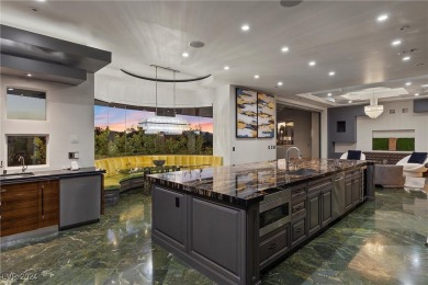 This exquisite modern estate, nestled within the exclusive on Anthem Country Club in Nevada - for sale on GolfHomes.com, golf home, golf lot