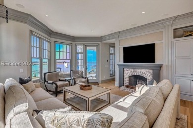 This exclusive property, nestled on one of only 32 deep-water on Colleton River Plantation Club in South Carolina - for sale on GolfHomes.com, golf home, golf lot