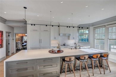This exclusive property, nestled on one of only 32 deep-water on Colleton River Plantation Club in South Carolina - for sale on GolfHomes.com, golf home, golf lot