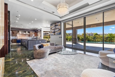 This exquisite modern estate, nestled within the exclusive on Anthem Country Club in Nevada - for sale on GolfHomes.com, golf home, golf lot