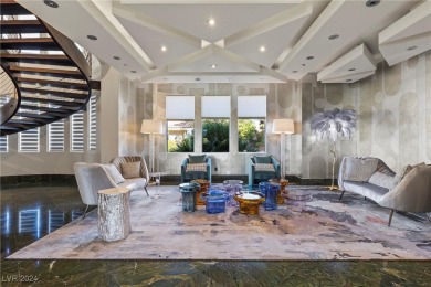 This exquisite modern estate, nestled within the exclusive on Anthem Country Club in Nevada - for sale on GolfHomes.com, golf home, golf lot