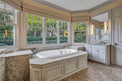 This exclusive property, nestled on one of only 32 deep-water on Colleton River Plantation Club in South Carolina - for sale on GolfHomes.com, golf home, golf lot