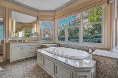 This exclusive property, nestled on one of only 32 deep-water on Colleton River Plantation Club in South Carolina - for sale on GolfHomes.com, golf home, golf lot