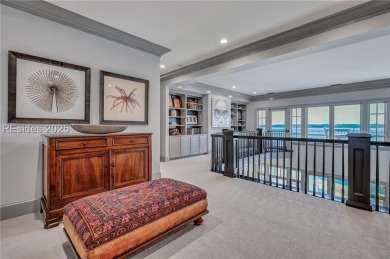 This exclusive property, nestled on one of only 32 deep-water on Colleton River Plantation Club in South Carolina - for sale on GolfHomes.com, golf home, golf lot