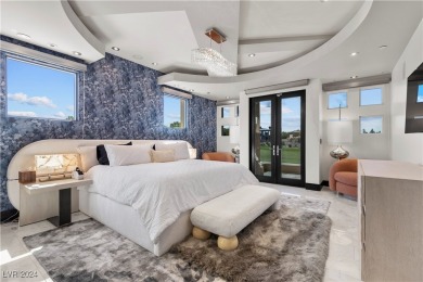 This exquisite modern estate, nestled within the exclusive on Anthem Country Club in Nevada - for sale on GolfHomes.com, golf home, golf lot