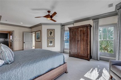 This exclusive property, nestled on one of only 32 deep-water on Colleton River Plantation Club in South Carolina - for sale on GolfHomes.com, golf home, golf lot