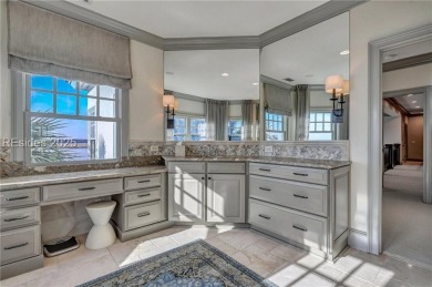 This exclusive property, nestled on one of only 32 deep-water on Colleton River Plantation Club in South Carolina - for sale on GolfHomes.com, golf home, golf lot