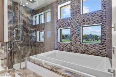 This exquisite modern estate, nestled within the exclusive on Anthem Country Club in Nevada - for sale on GolfHomes.com, golf home, golf lot