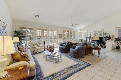 Very popular 3BR, 3BA Barcelona model with a casita in the gated on Oakwood Golf Club  in Arizona - for sale on GolfHomes.com, golf home, golf lot