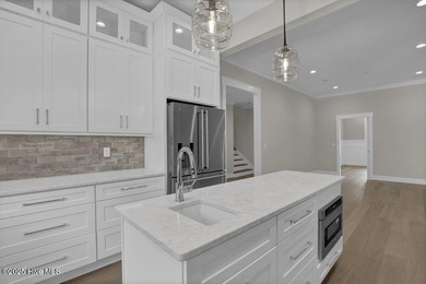 Prepare to be captivated by this stunning new construction on Belvedere Country Club in North Carolina - for sale on GolfHomes.com, golf home, golf lot