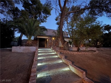 Charming mid-century residence in prime Paradise Palms location on Las Vegas National Golf Club in Nevada - for sale on GolfHomes.com, golf home, golf lot