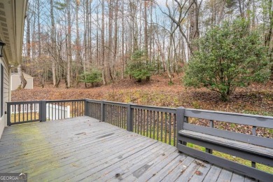 Step into serenity and style in this stunning craftsman-style on White Path Golf Club in Georgia - for sale on GolfHomes.com, golf home, golf lot