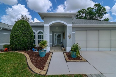 OUTSTANDING GOLF COURSE VIEW WITH GOLF CART GARAGE! This house on Ocala Palms Golf and Country Club in Florida - for sale on GolfHomes.com, golf home, golf lot
