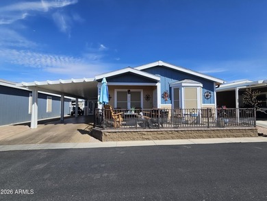 This beautifully upgraded 2-bedroom, 2-bath home offers laminate on Viewpoint Golf Resort in Arizona - for sale on GolfHomes.com, golf home, golf lot