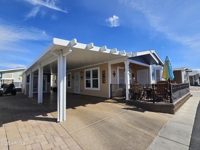 This beautifully upgraded 2-bedroom, 2-bath home offers laminate on Viewpoint Golf Resort in Arizona - for sale on GolfHomes.com, golf home, golf lot